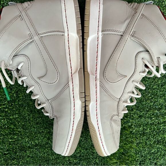 Nike Mens Dunk High Ultra String  Shoes Gray 845055-201 2016 size 8.5 - Picture 5 of 8